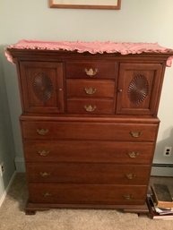 Mabry Mill Solid Cherry Tall Dresser