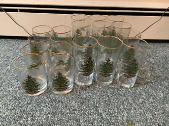 Spode Christmas Glasses