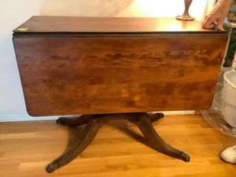 Drop Leaf Table  W/ Claw Feet