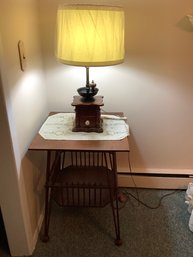 Lamp And Table