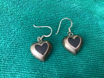 Marked 925-Sterling Silver Earrings