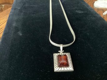 Sterling Silver Necklace & Pendant