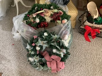 3 Christmas Wreaths