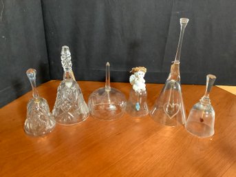 Vintage Clear Glass Bell Collection