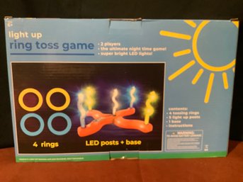 New-LIght Up Ring Toss Game