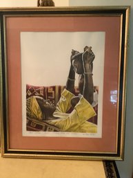 Don Miller Lithograph First Edition Riding High And Proud