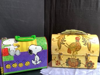 LunchBox With Thermos & Snoopy Lunch Box