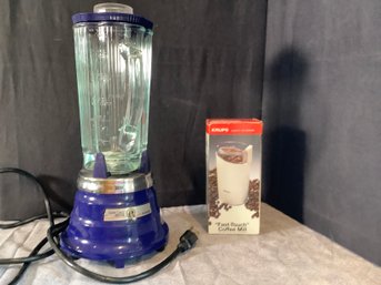 Wearing Blender & Krupp Coffee Mill