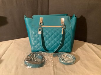 Charming Charlie Teal Pocketbook