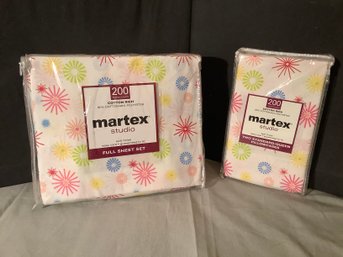 New Martel Full Sheet Set And Pillowcases