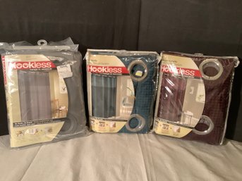 3 New Hookless Shower Curtains