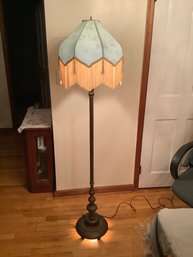 Vintage Floor Lamp With Shade