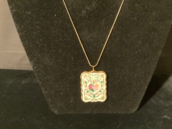 Franklin Mint Victorian Pendant Necklace