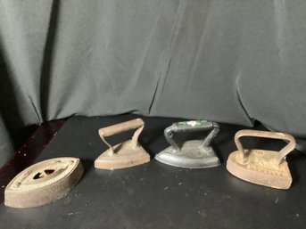 Group Of Sad Flat  Irons & Stand