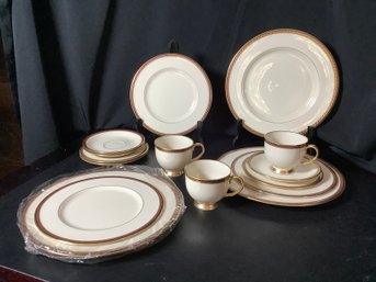 New Lenox Monroe China 3 Place Settings-5 PCs Each