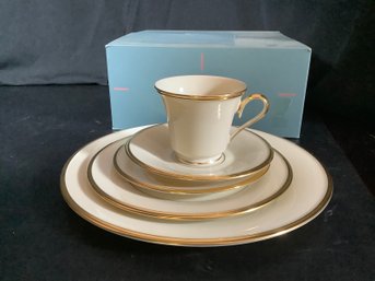 New Lenox Eternal 5 Piece Place Setting In Box- Group 1