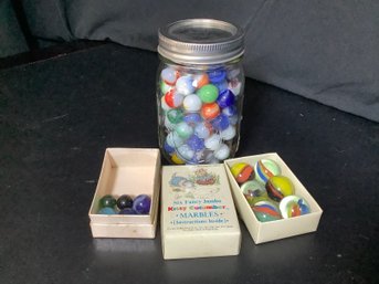 Collectible Marbles Including Shooters