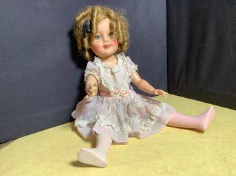 Shirley Temple Doll W/ Dress- Vintage