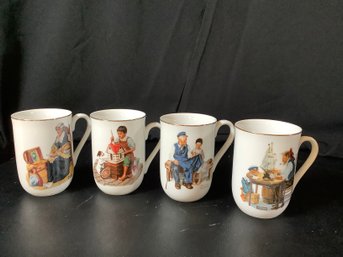 Norman Rockwell Mugs