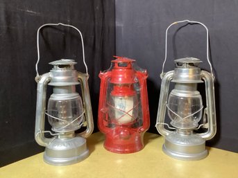 Lanterns-Group Of 3- See Description