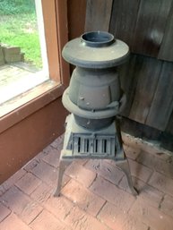 Cast Iron Pot Belly Stove