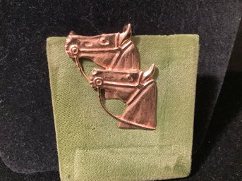 14 Kt Gold Horse Money Clip-Heavy