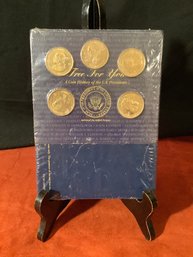 Readers Digest Brass Presidents Coins And Collector Book