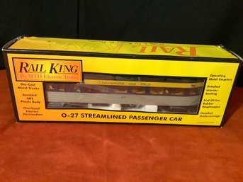 New Rail King 0-27 Chesapeake And Ohio Passenger Car