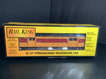 New Rail King 0-27 Union Pacific Baggage Car