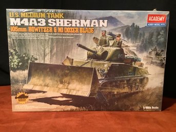 U.S.Medium Sherman Tank Model- Factory Sealed Box