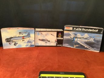 Model Military Airplanes  Revell, Fujimi, Accurate Miniatures