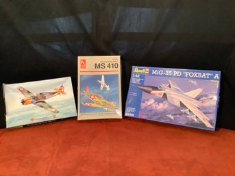 Model Military Airplanes  Revell, Classic Airframes, Hobby Craft