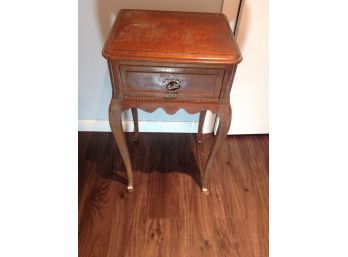 Antique Wood Side Table