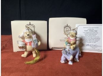 Lenox Disney Winnie The Pooh Ornaments