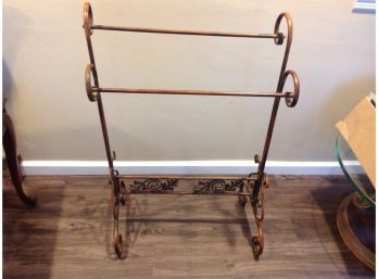 Metal Blanket Rack