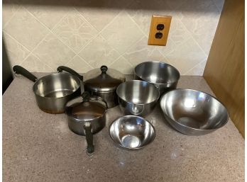 Pots And Mixing Bowls