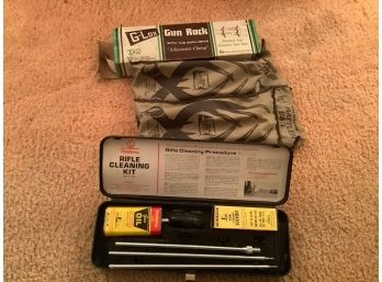 Gun Rack, Gun Cleaning Kit, Rattler Bag