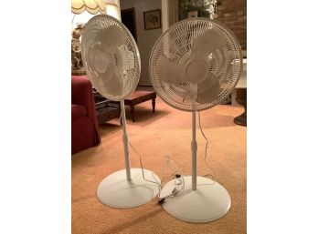 2 Pedestal Fans