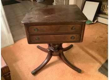 Antique Mahogany  Side Table