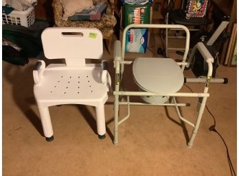 Commode And Shower Chair