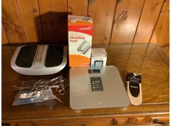 Heating Pad , Foot Massage,Blood Pressure Machine & More