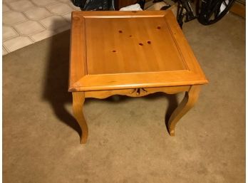 Wood Side Table