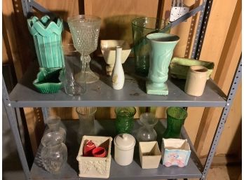 Variety Of Vases And Planters