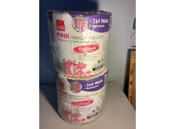 Pink Fiberglas Insulation