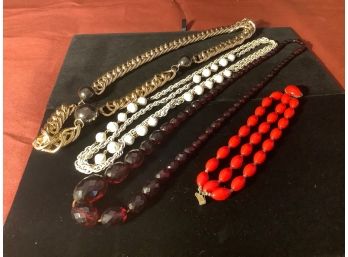 Group Of Vintage Costume Jewelry