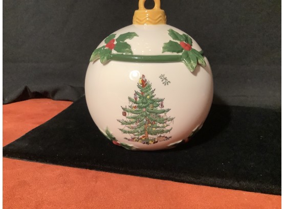Spode Covered Candy Dish