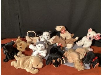 Beanie Babies Dogs, Puppies, Pooches  Group