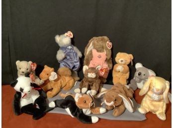 More Beanie Babies  Rabbits, Bears & More-see Photos