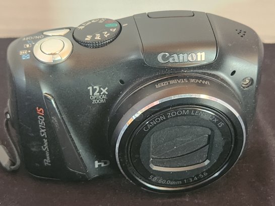 Canon Power Shot SX150 IS Digital Camera