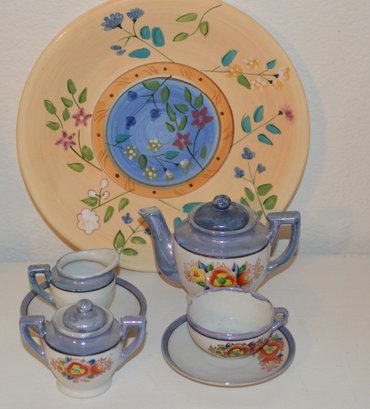 2 Child's Tea Sets-partial-occupied Japan, Vintage- See All Pics